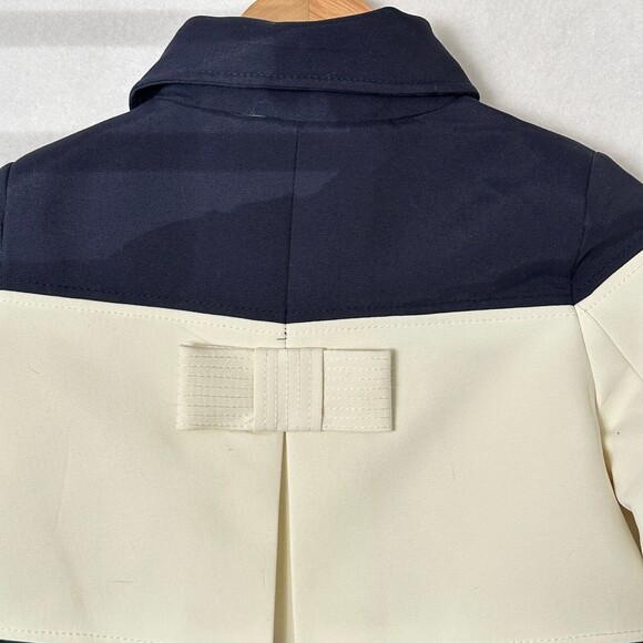 Kate Spade Blazer Rugby Striped Jacket Size 8 Nautical Classic - Picture 3 of 11